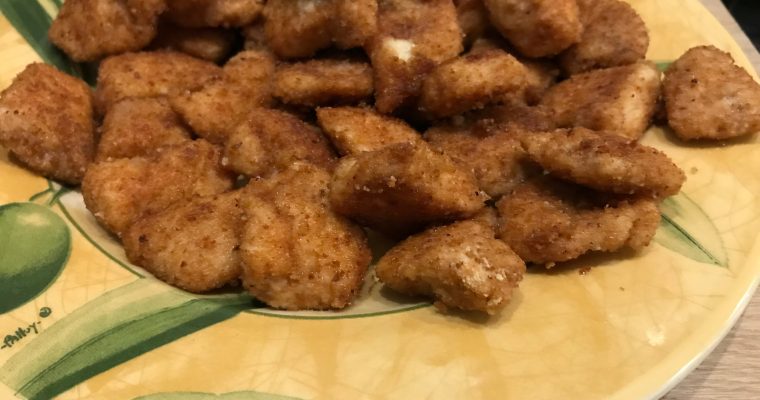 Zelfgemaakte kipnuggets voor kinderen ennnnn volwassenen