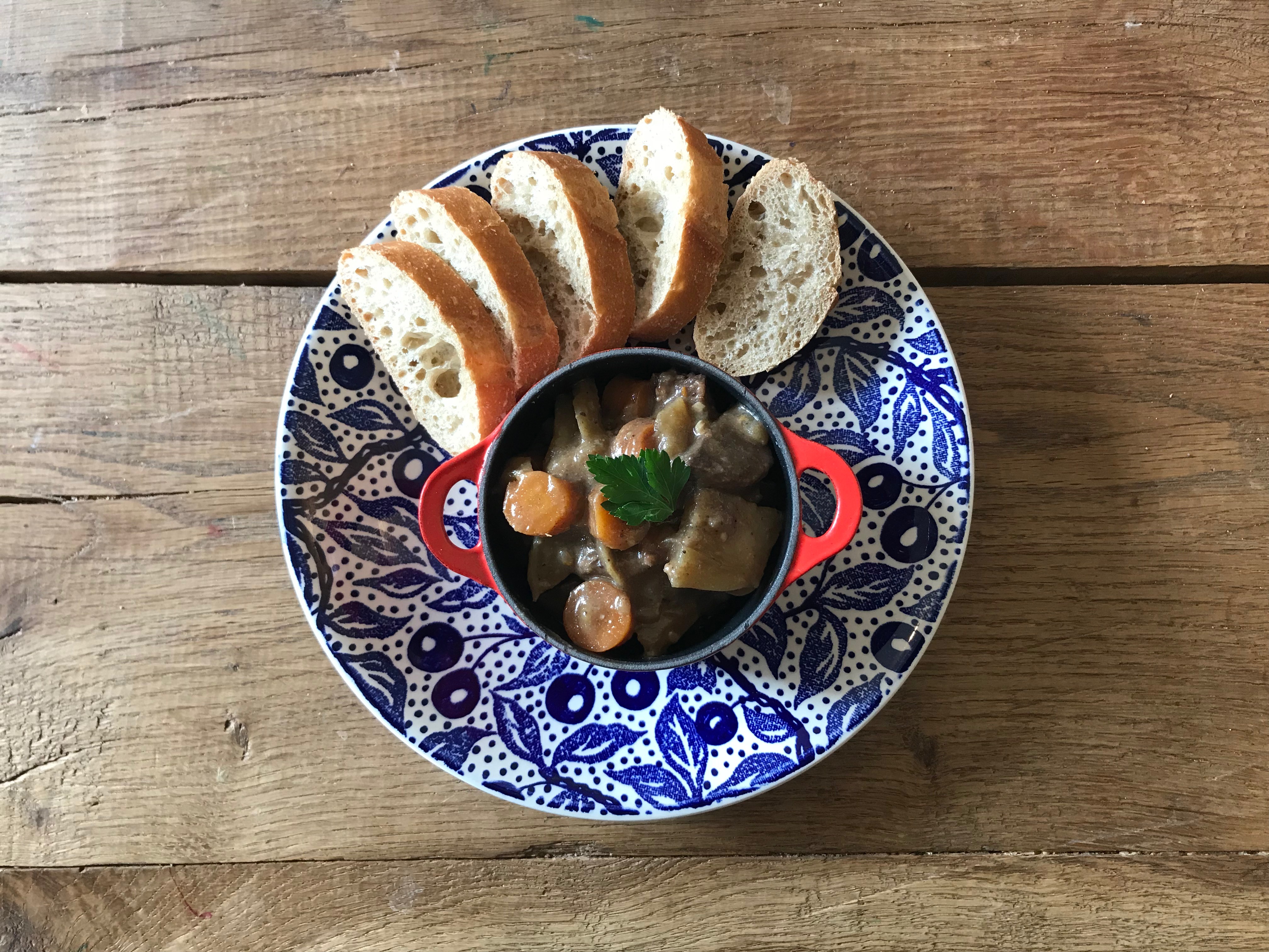 Stoofvlees met venkel, sinaasappel en sumak