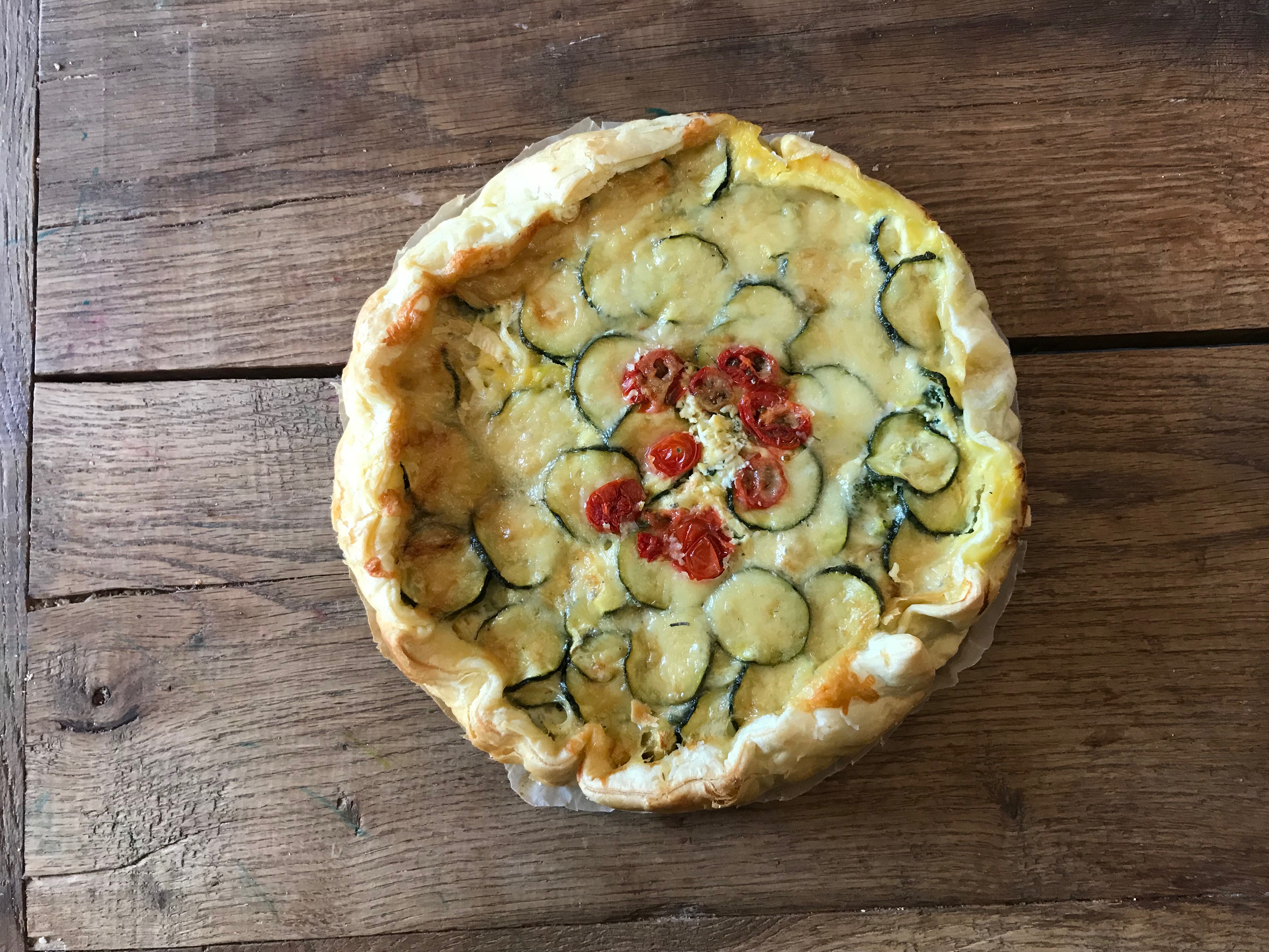 De beroemde Domaine Malpas aankomst quiche