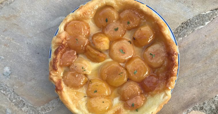 Tarte tartin met zoute boter en appel