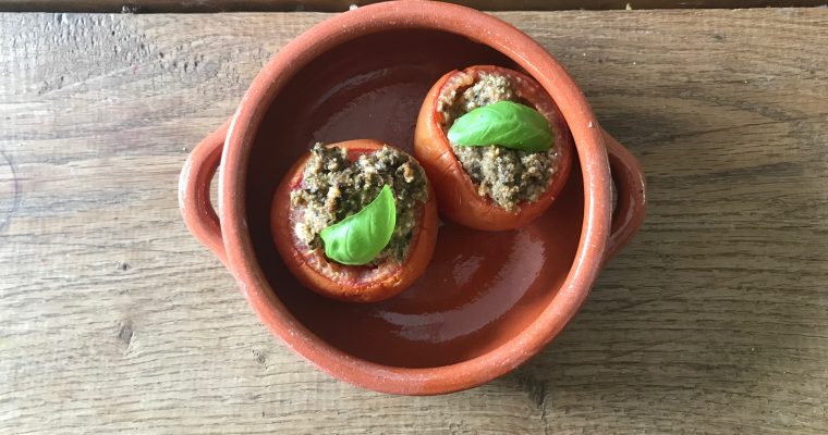 Tomaten farcis of gevulde tomaat
