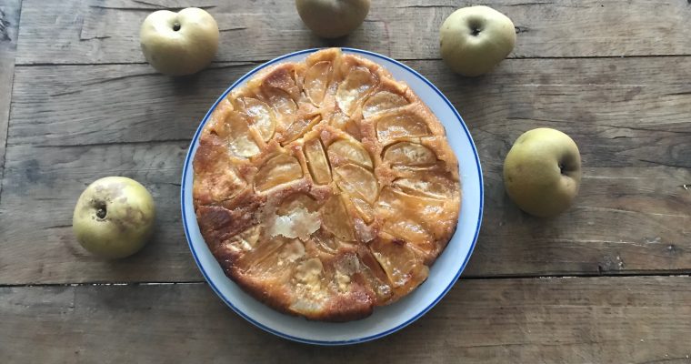 Appeltaart met honing