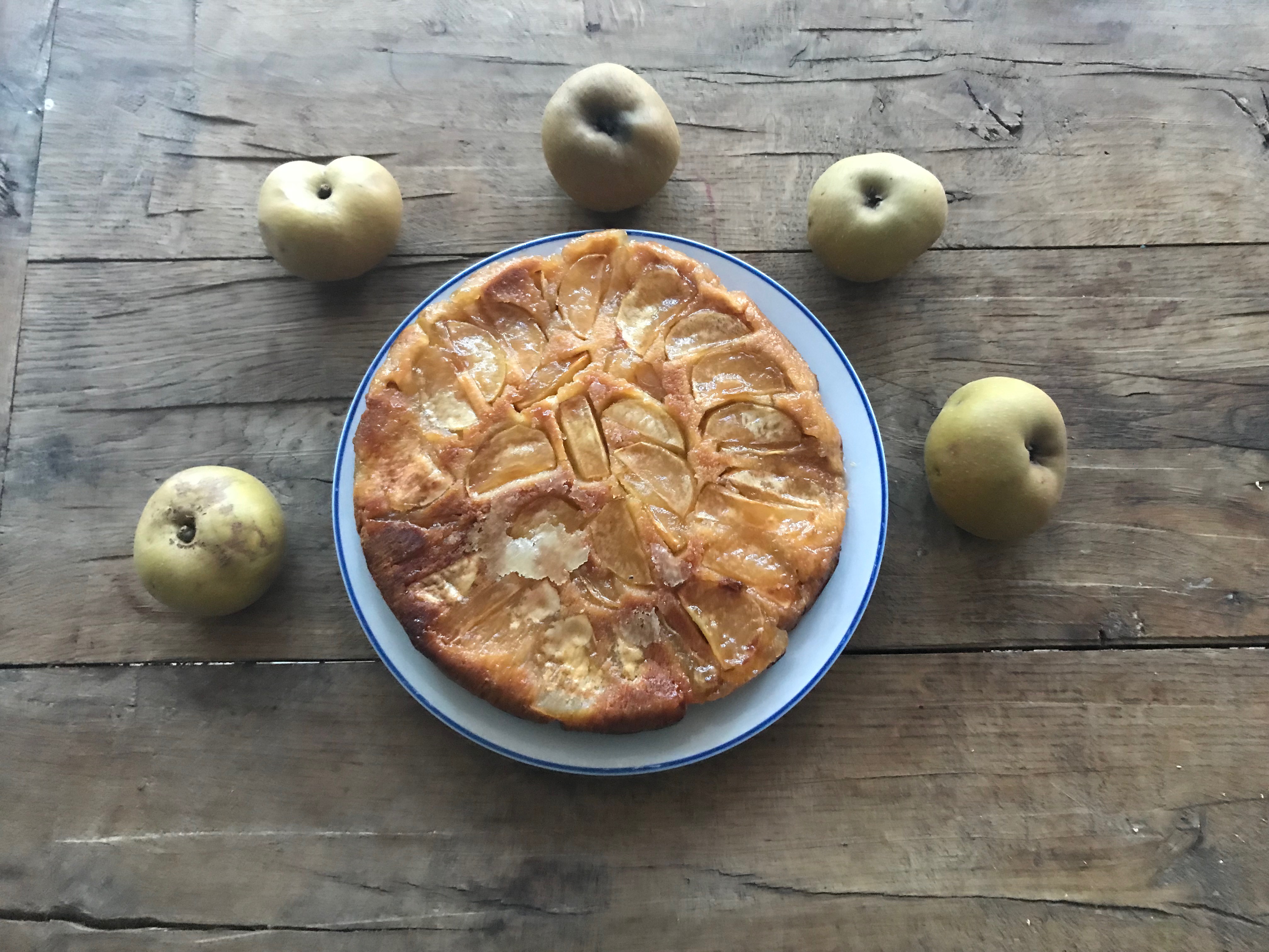 Appeltaart met honing