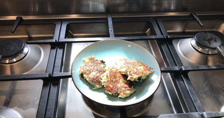Pastinaak koekjes met roquefort