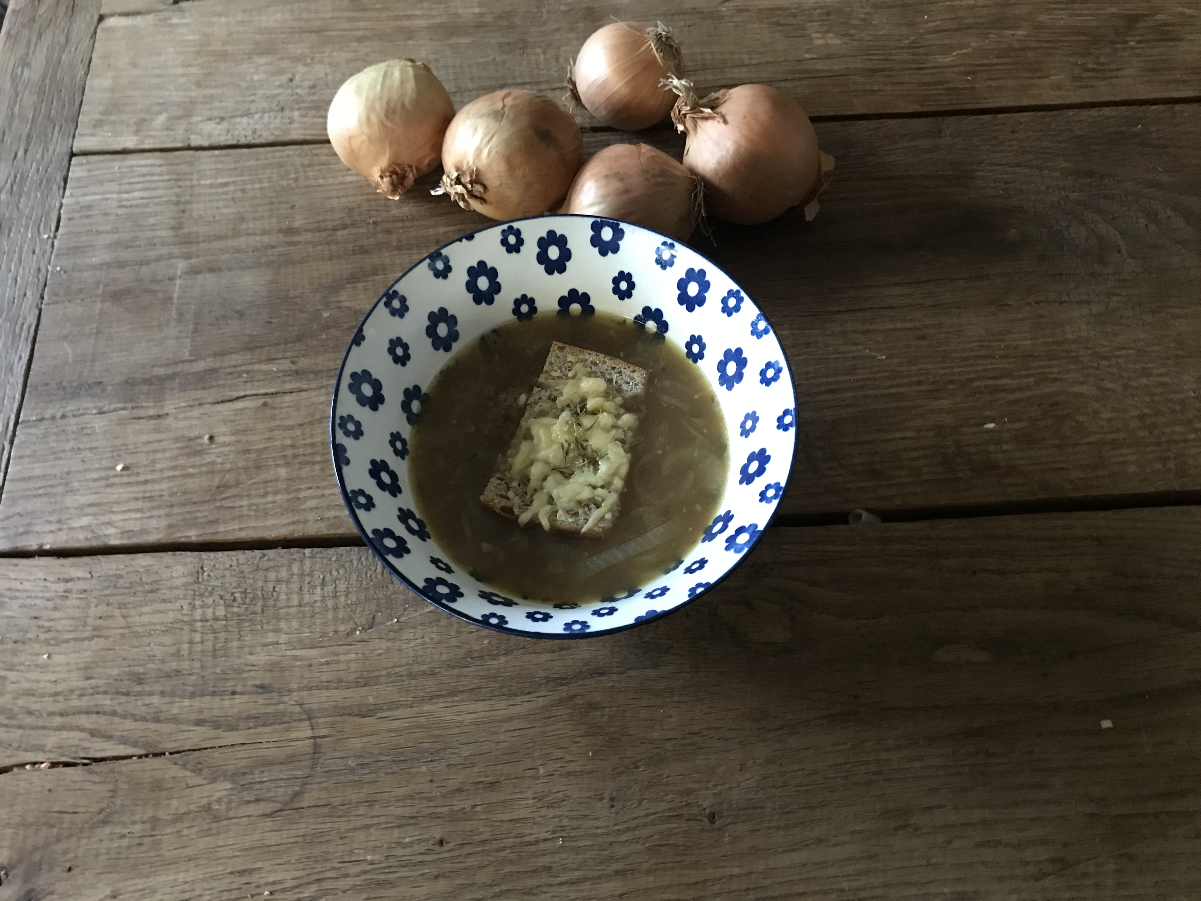 Uiensoep een wintergerecht