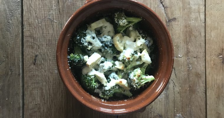 Broccoli pastinaak ovenschotel