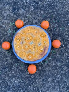 Winterse tarte tatin met mandarijn